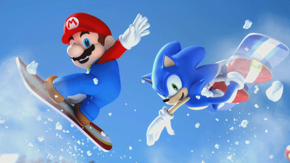 Mario and Sonic herald new blue Wii