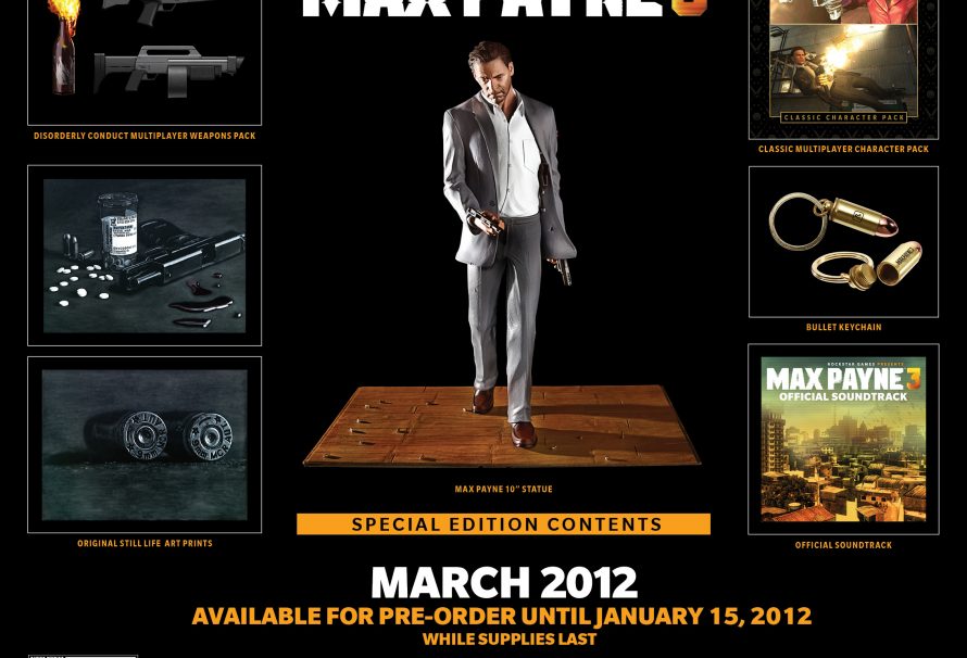 Max Payne 3 Special Edition Announced