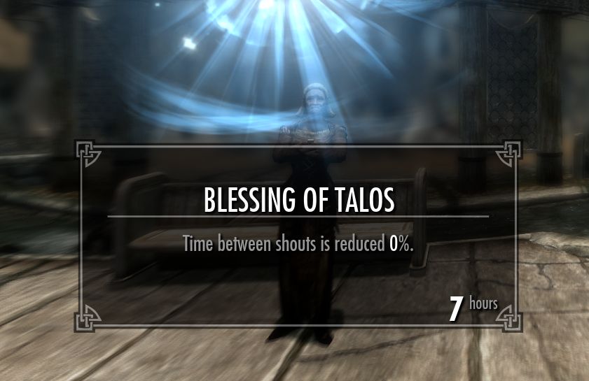 Skyrim – The Different ‘Blessings’ That You Can Receive