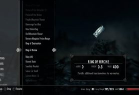 Skyrim - The Cursed Ring of Hircine or the Savior's Hide? (Daedra Artifact)