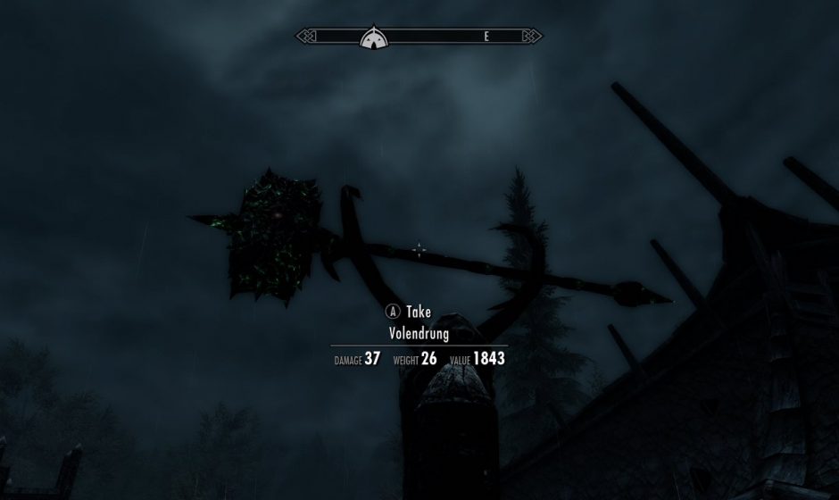 Skyrim - Malacath & the Vigorous Hammer of Volendrung (Daedra Artifact)