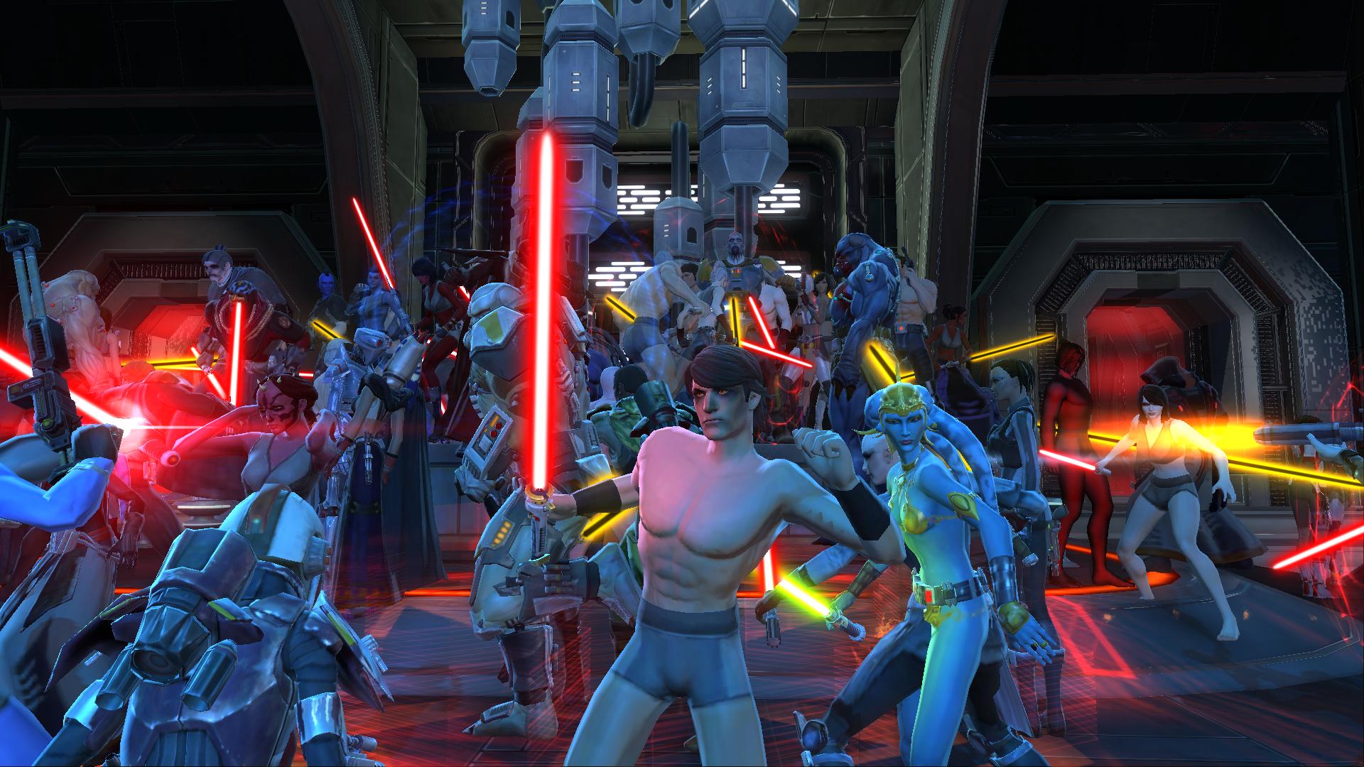 An Old Fashioned Old Republic Flash Mob