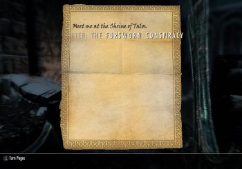 Skyrim Sidequest - Uncovering 'The Forsworn Conspiracy'
