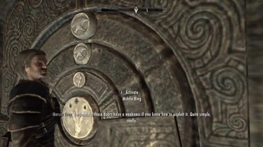 Skyrim Puzzle Door
