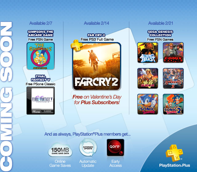 PS Plus Febrauary Content Detailed