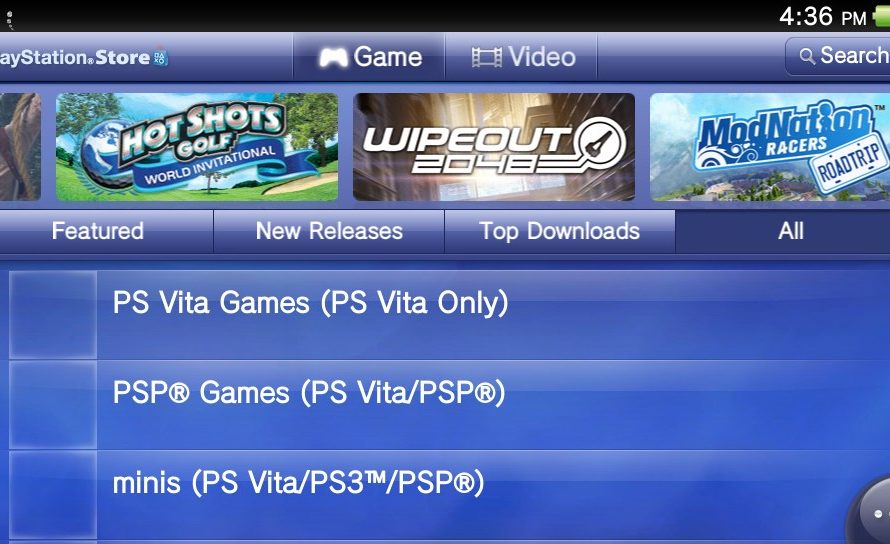 US PlayStation Vita Store is Up and Running