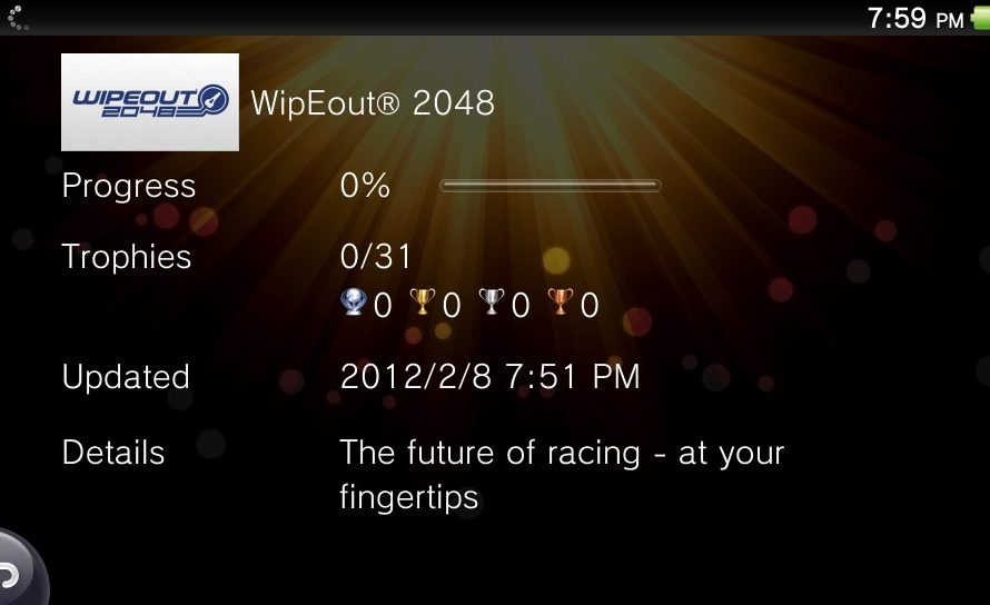 Wipeout 2048 Trophy List Unveiled