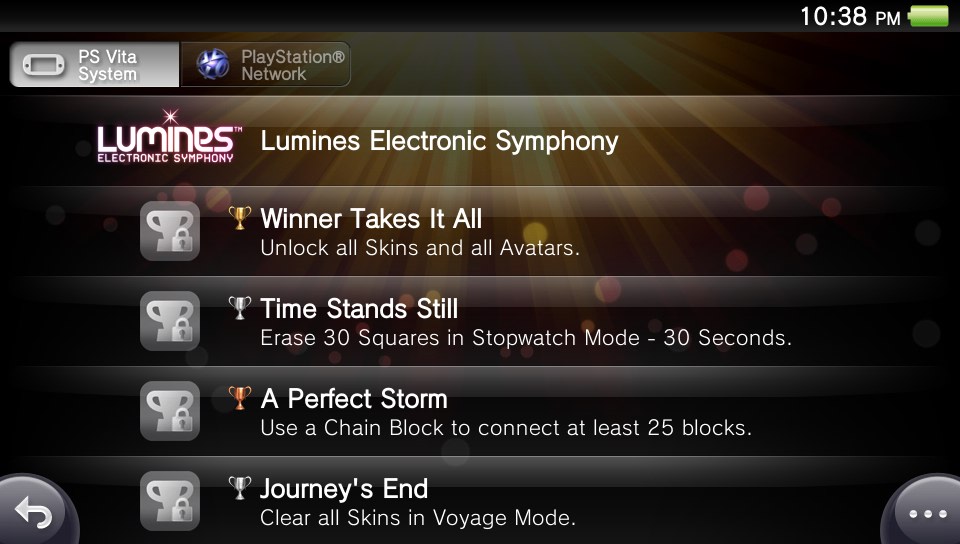 Could Lumines Electronic Symphony Contain a Platinum?
