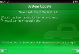 PlayStation Vita 1.61 Firmware Now Available for Download