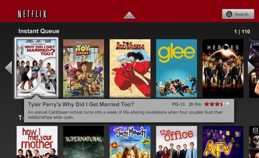 netflix 2.35 no psn