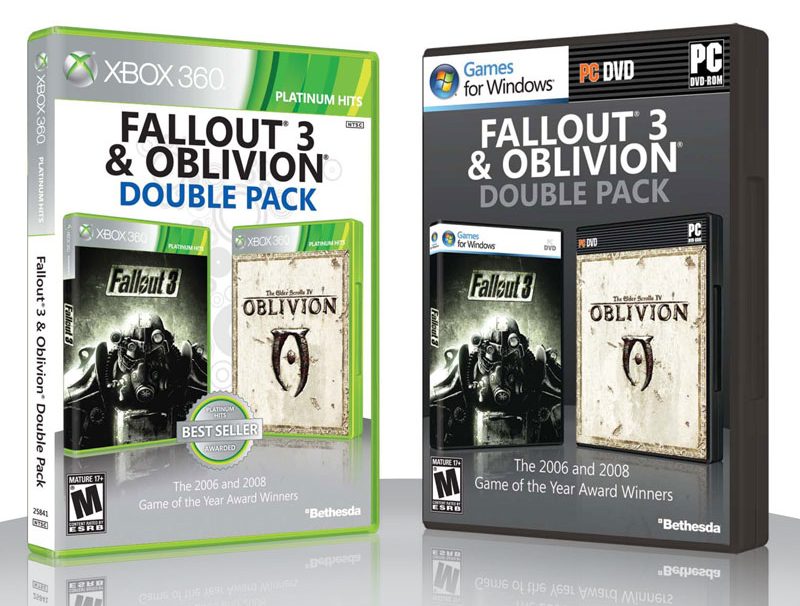 Fallout 3 & Oblivion Double Pack Coming this April