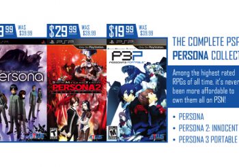 Atlus PSP Game Price Cut Event Starts Today