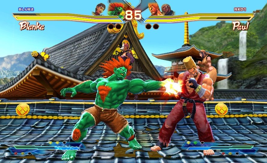Street Fighter X Tekken PS Vita Screenshots Punching In