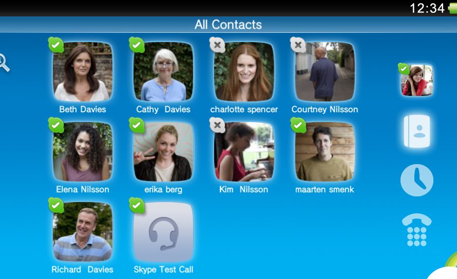More Details About Skype On PS Vita