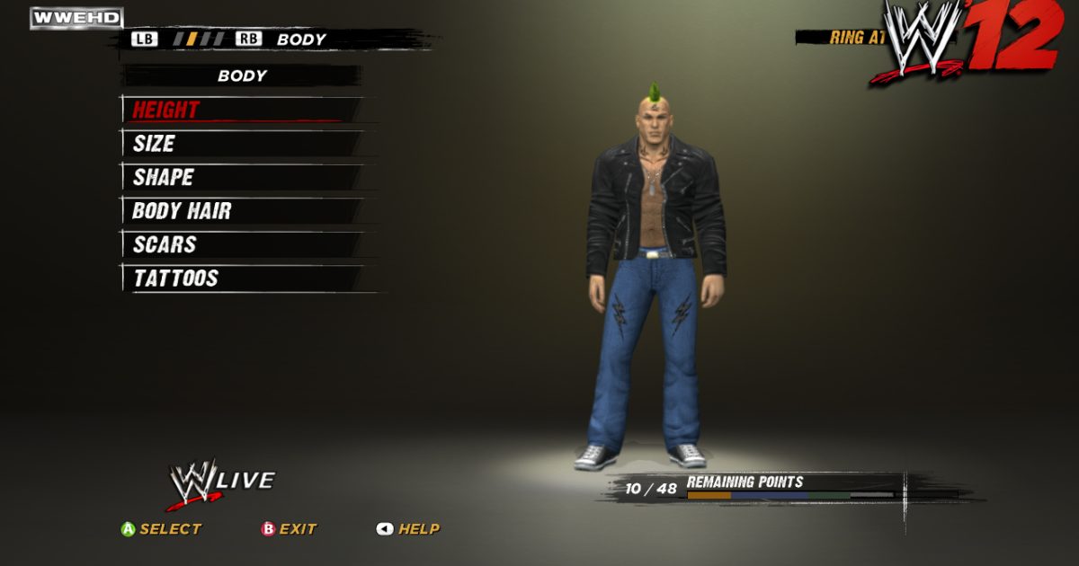 Create A Superstar Improved In PS3 Version Of WWE ’13