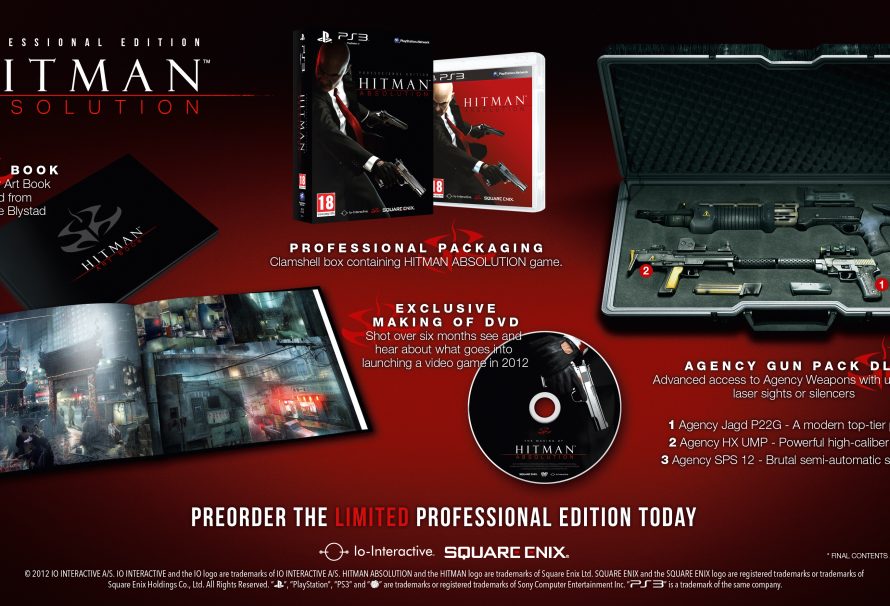 Square Enix Announces Hitman Absolution Professional Edition