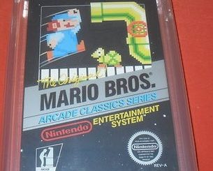 Sealed Mario Bros. Game Listed on Ebay
