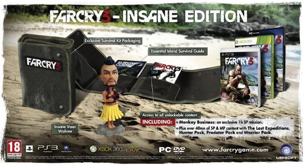 Far Cry 3 Insane Edition Announced For UK