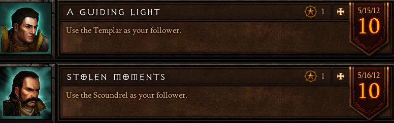 Diablo 3 – the Three Followers & the their Abilities Guide