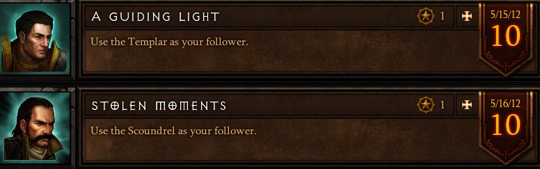 Diablo 3 – the Three Followers & the their Abilities Guide