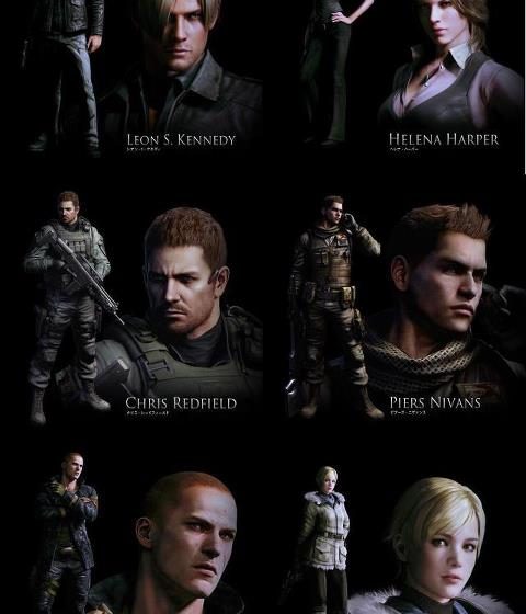 New Resident Evil 6 Image Shows Off Cast