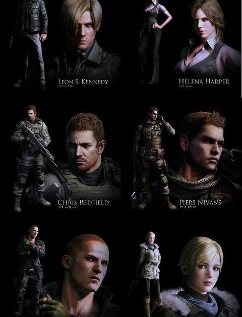 New Resident Evil 6 Image Shows Off Cast