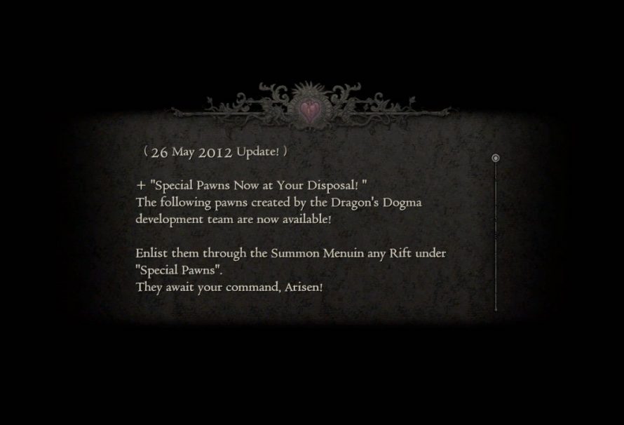 Dragon’s Dogma Dev Team’s Special Pawns Are Now Recruitable