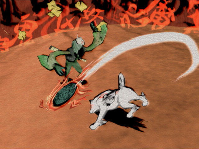 Okami PS2 vs. Okami HD Screenshots