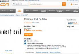Rumor: Resident Evil Portable Outed by UK Retailer Play.com 