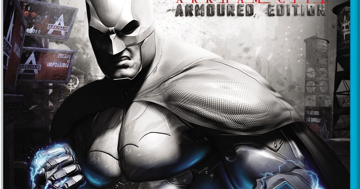 Batman Arkham City: Armoured Edition Box Art Revealed