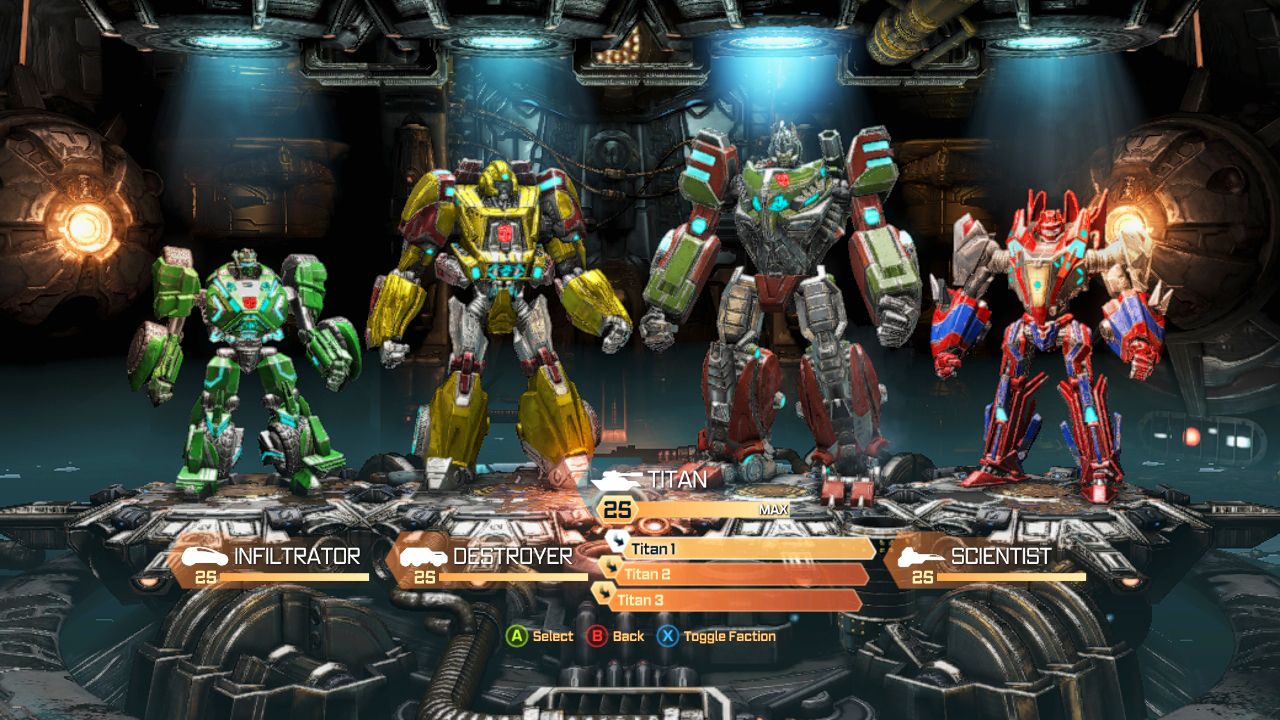 transformers fall of cybertron xbox one