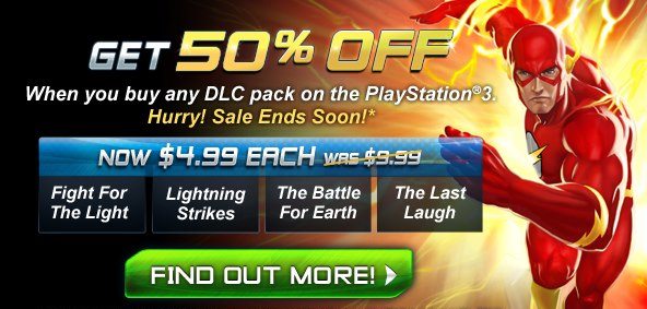 All DC Universe Online DLCs On Sale this Week for PS3