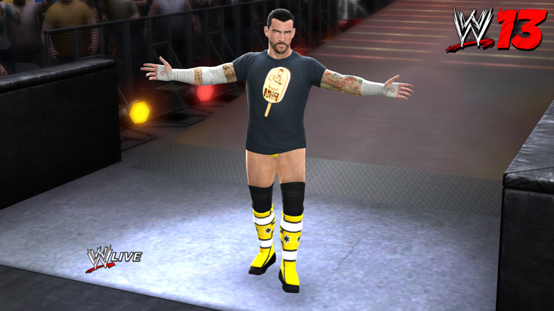 CM Punk Ice Cream Bar Shirt Comes To WWE ’13
