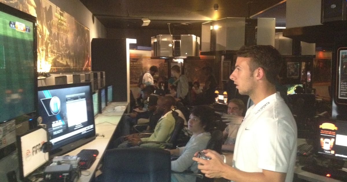 Adam Le Fondre Makes Star Appearance at FIFA 13 Preview Event