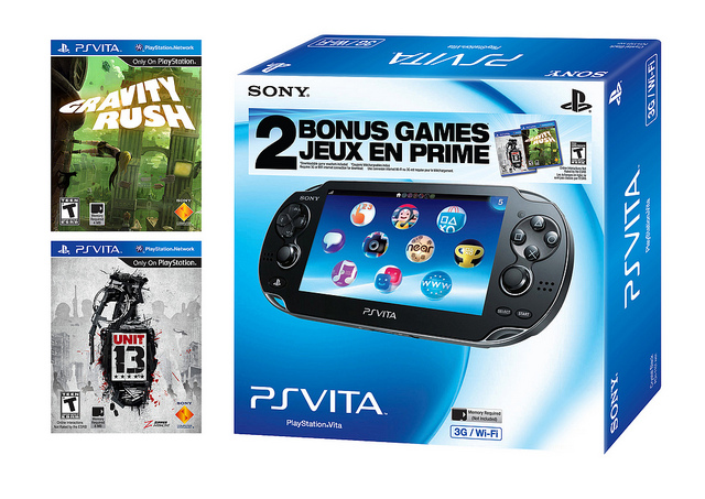 3G/WiFi Playstation Vita Bundle Coming Soon with Two Games
