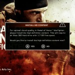 PSA: Medal of Honor Warfighter highly recommends to install HD Texture pack first