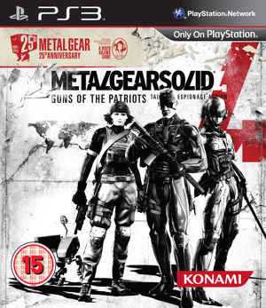 Konami Releasing Metal Gear Solid 4: 25th Anniversary Edition