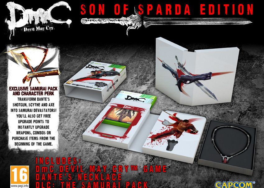 DmC: Devil May Cry “Son of Sparda” Edition Announced for EU