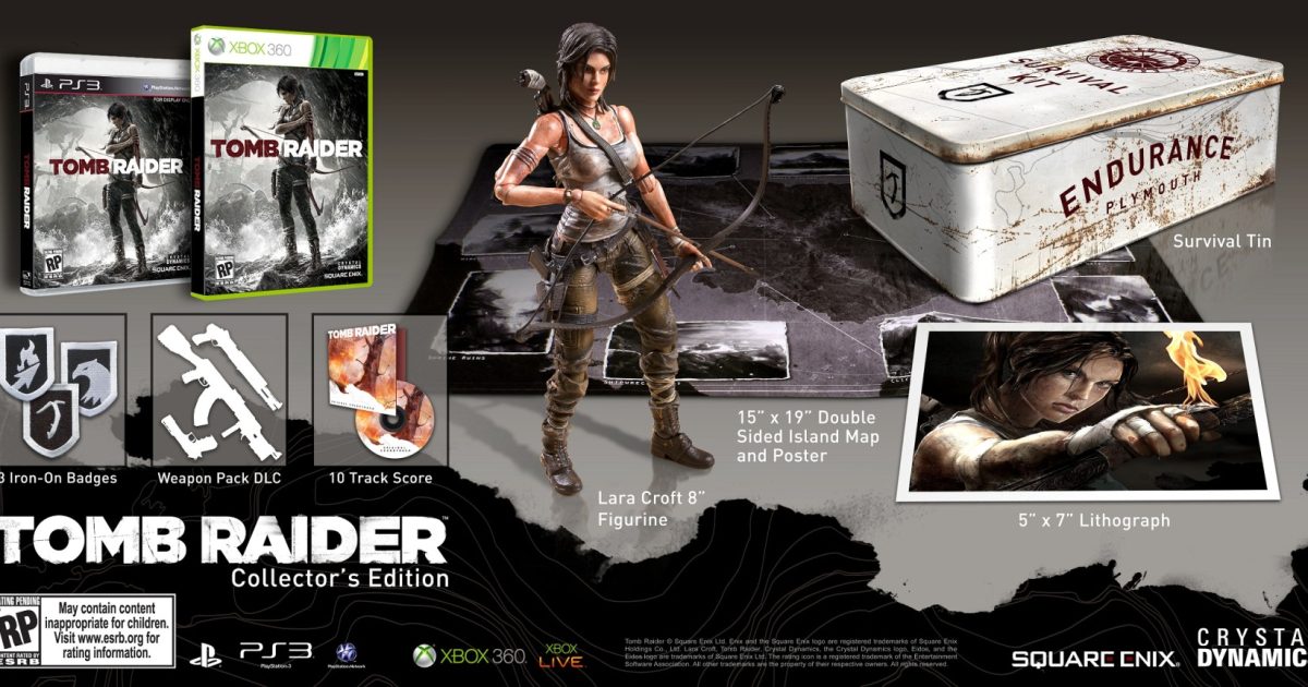 Tomb Raider Collector’s Edition For US Announced and Detailed