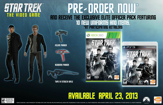 Release Date And Pre-Orders Details For Star Trek: The Video Game