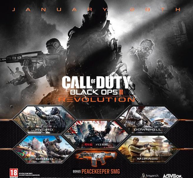 Black Ops 2 Revolution DLC Map Pack dated for PC and PS3