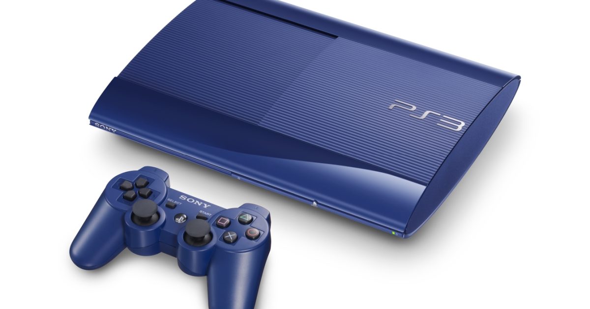 Blue And Red PS3 Colored Consoles Coming To Japan