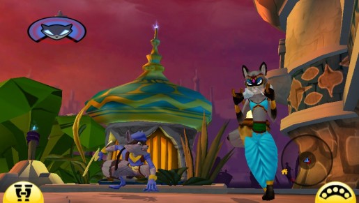 sly cooper and cat guard theives in time