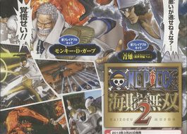 4 New Playable Characters Announced for One Piece: Pirate Warriors 2