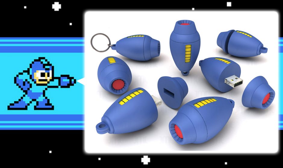 Show your Love for Megaman with this Special 8 GB USB Stick
