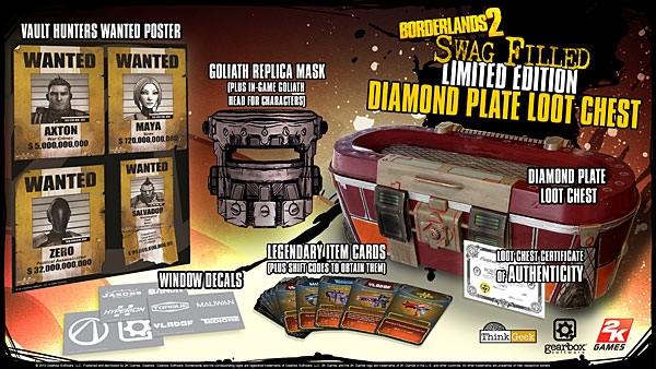 New Borderlands 2 Diamond Plate Loot Chest Announced