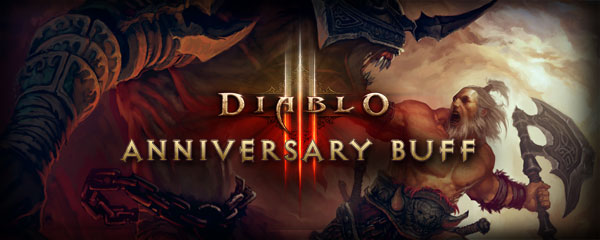 Celebrate Diablo III’s first anniversary with in-game buffs