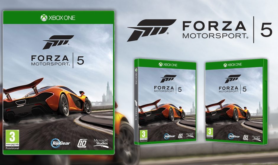 Forza Motorsport 5 Shows Off First Xbox One Box Art