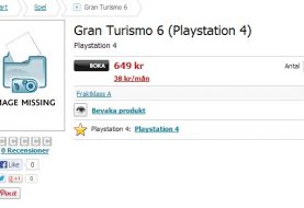 Retailer Lists Gran Turismo 6 For PS4