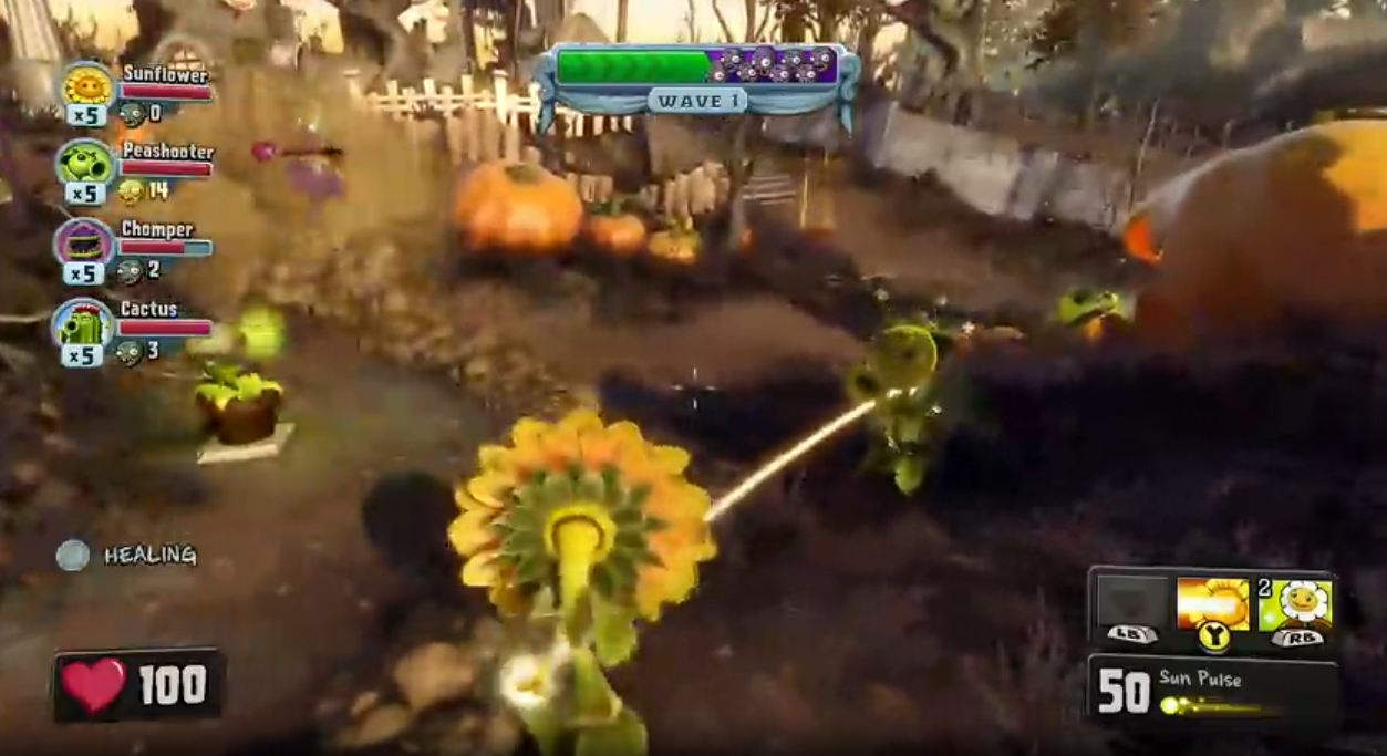 E3 2013 Xbox Exclusive Plants Vs Zombies Garden Warfare Announced